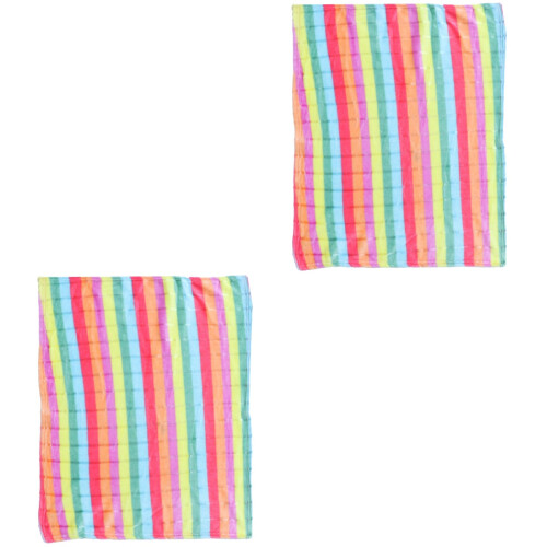 2Pcs Pets Warm Blanket Multi-Color Cozy Soft Durable Blanket for Pets 2