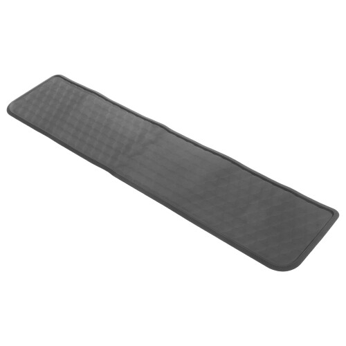 3Pcs Silicone Fridge Floor Protector Mat Black Drip Catcher Tray 2