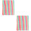 2Pcs Pets Warm Blanket Multi-Color Cozy Soft Durable Blanket for Pets 5