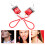 3Pairs Mini Charm Earrings Multi Color Lightweight Dangling 2