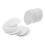 400Pcs Leak-Proof Silver Bottle Cap Gaskets Pet Foil Seal Liners 3
