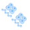 20Pcs Blue Plastic Replacement Caps for Tea Infuser and Water Bottles 4
