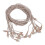 Replacement Cord for Hearing Aids Featuring Signal Stability and Electromagnetic Interference Shield, Audio Receiver Cable with Rounded Feel for 6