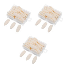 120Pcs White Cotton Sketching Eraser Heads for Precise Art Blending