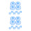 20Pcs Blue Plastic Replacement Caps for Tea Infuser and Water Bottles 5