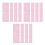 300Pcs Soft Pink Tissue Paper for Packaging Flower Wrap DIY Decoration 1