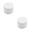 400Pcs Leak-Proof Silver Bottle Cap Gaskets Pet Foil Seal Liners 9