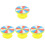 4Pcs Lightweight Plastic Rotatable Math Turntables for Classroom Games 1