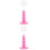 2Pcs Pink Desktop Lollipop Stand Decorative Cake Pops Display Rack 6