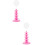 2Pcs Pink Desktop Lollipop Stand Decorative Cake Pops Display Rack 8