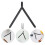 2Pcs Student Metal Compass with Radius Scale for Technical Drawing 10