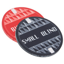 6Pcs Ceramic Poker Dealer Button Party Favor Colorful Game Chip