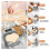 Electric Dumpling Maker Machine,Household Quicken-Dumpling Maker Press Mould, Automatic Easy Dumpling Maker Tool 5