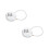 2Pcs Versatile Silver Luggage and Gym Locker Locks with 3 Digit Code 4