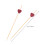600Pcs Cocktail Picks Heart Shape Toothpicks for Appetizers 3