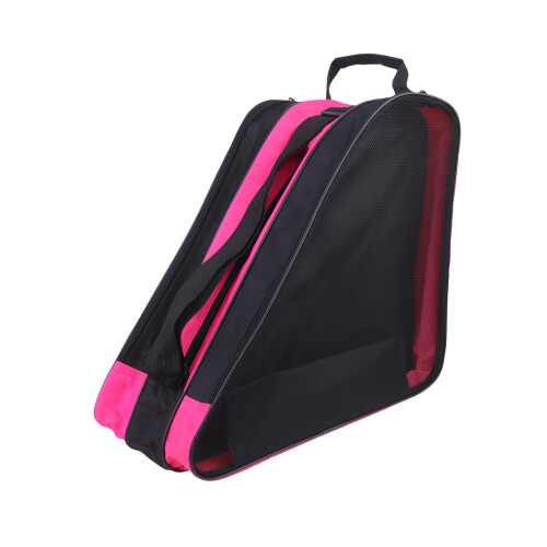 2Pcs Pink Roller Skating Tote Bag Storage Pouch 1
