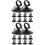 20Pcs Mini Silicone Suction Cup Light Bulb Changer Durable for Home 6