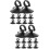 20Pcs Mini Silicone Suction Cup Light Bulb Changer Durable for Home 8