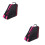 2Pcs Pink Roller Skating Tote Bag Storage Pouch 6
