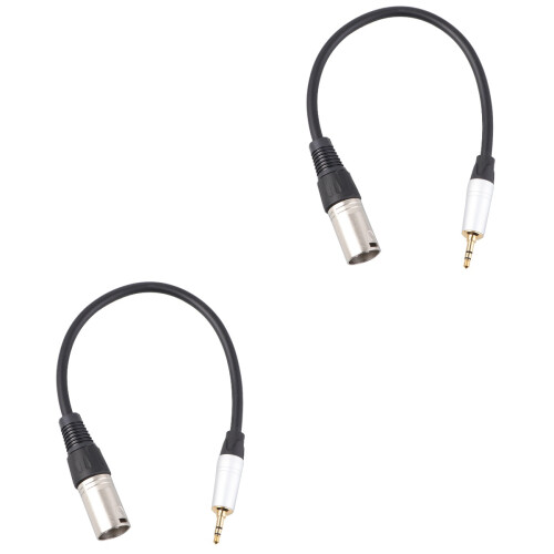 2pcs Speaker Cable Amp Cable Audio Cable 4k Speakers Flat 2