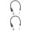 2pcs Speaker Cable Amp Cable Audio Cable 4k Speakers Flat 5