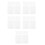 285Pcs Waterproof Pet Playing Cards White Double-Sided Blank for Game 5