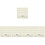 5Sets White Felt Bulletin Board Strips for Wall DIY Home Office Decor 5