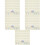 5Sets White Felt Bulletin Board Strips for Wall DIY Home Office Decor 7