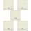 5Sets White Felt Bulletin Board Strips for Wall DIY Home Office Decor 8