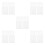 285Pcs Waterproof Pet Playing Cards White Double-Sided Blank for Game 9