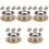 20Pcs Silver Stainless Steel Tea Jar and Pitcher Replacement Lids 4