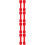 8Pcs Kids Gym Hand Weights Red Plastic Exercise Dumbbells 8