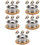 20Pcs Silver Stainless Steel Tea Jar and Pitcher Replacement Lids 8