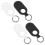 20Pcs Portable Silicone and Aluminum Alloy Protector Assorted 3
