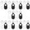 20Pcs Portable Silicone and Aluminum Alloy Protector Assorted 9