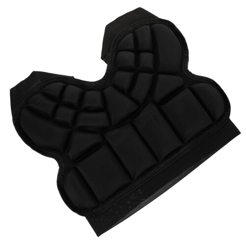 2Pcs Children Black Snowboarding Hip Pad Pants with Soft Padding 1