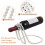 3Pcs White Iron Wine Rack Floating Wine Storage for Home Decor 11