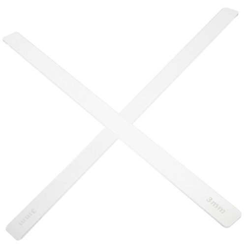 4 Pcs Rolling Biscuit Balance Acrylic Transparent Set 2