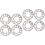 8 Pcs Universal Wheel Aluminum Alloy 5
