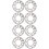 8 Pcs Universal Wheel Aluminum Alloy 6