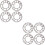 8 Pcs Universal Wheel Aluminum Alloy 7
