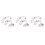 3Pcs Blind-Friendly Braille Playing Cards Large Deck Multi-Color Paper 4