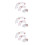 3Pcs Blind-Friendly Braille Playing Cards Large Deck Multi-Color Paper 6