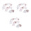 3Pcs Blind-Friendly Braille Playing Cards Large Deck Multi-Color Paper 7