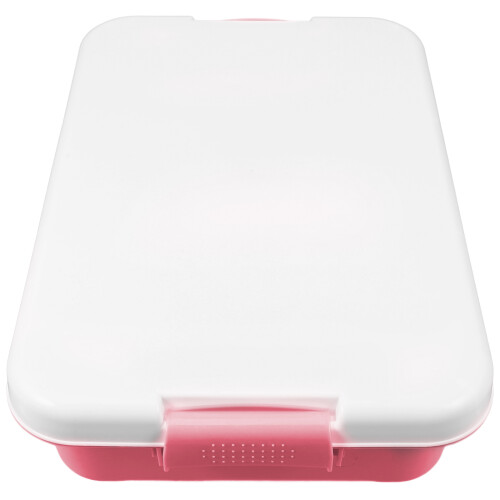 2Pièces Bac À Sable Rose Compact En Résistant Pour Jouets 1
