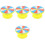 4Pcs Lightweight Plastic Rotatable Math Turntables for Classroom Games 4