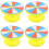 4Pcs Lightweight Plastic Rotatable Math Turntables for Classroom Games 6