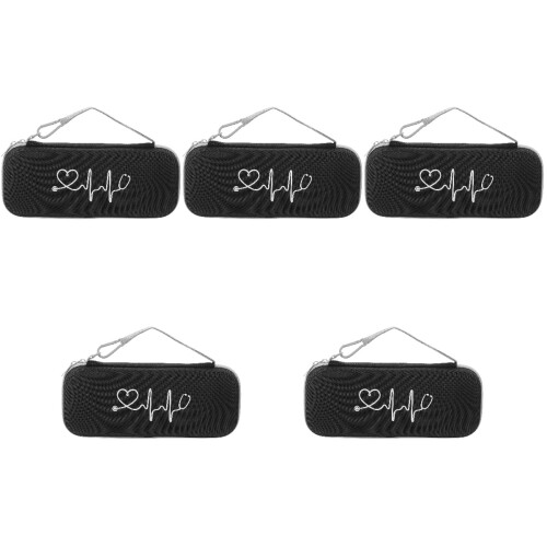 5Pcs Oxford Stethoscope Protective Carry Case for Nurses 1