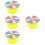 4Pcs Lightweight Plastic Rotatable Math Turntables for Classroom Games 8