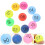 40Pcs Portable Plastic Numbered Balls for Party Activities and Games 10